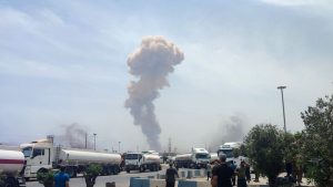 انفجار در بندر شهید رجایی